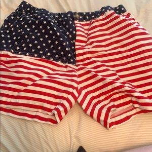 American Flag chubbies size XL
